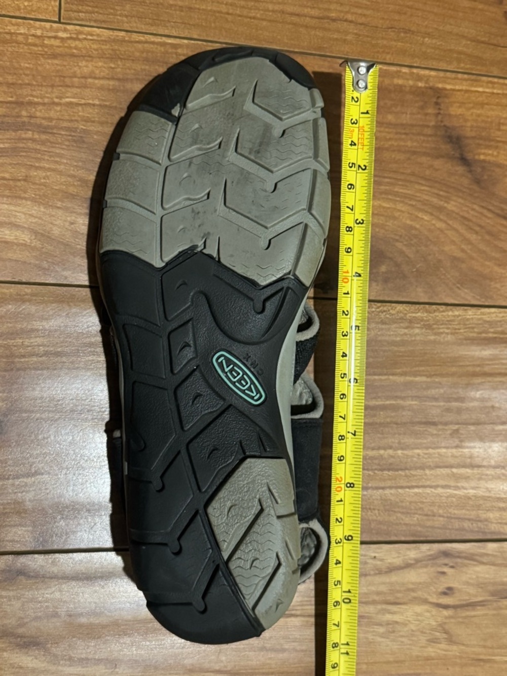 KEEN Clearwater CNX Leather Comfort Contour Sandals Hike Beach Summer Women 9.5 - Picture 9 of 10